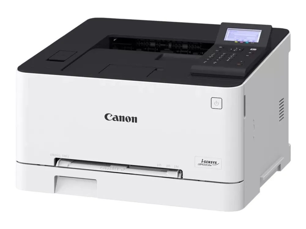 Canon i-SENSYS LBP633Cdw - Printer - farve - Duplex - laser - A4/Legal - 1200 x 1200 dpi - op til 21 spm (mono) / op til 21 spm (farve) - kapacitet: 250 ark - USB 2.0, Gigabit LAN, Wi-Fi(n)