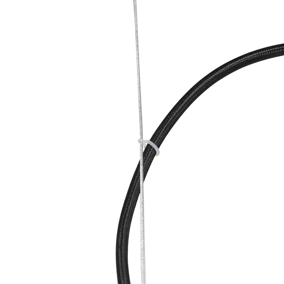 Qazqa hanglampen cage rack zwart e27