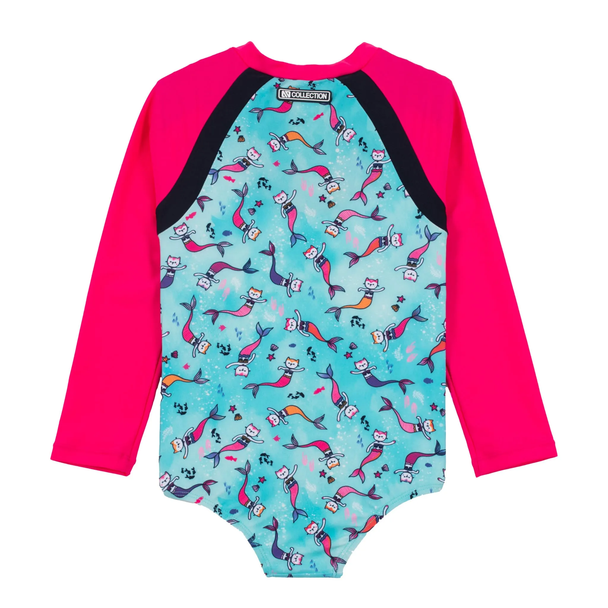 Nanö Maillot UV Manches Longues Chat-Sirène 2-6ans