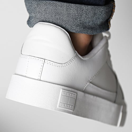 Baskets Vulcanized Foxing Flag 1313 White