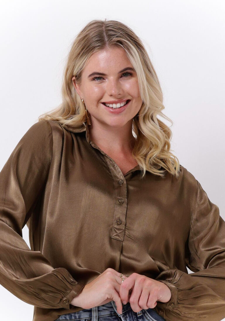 MY ESSENTIAL WARDROBE bruine my essential wardrobe blouse skyler tunic