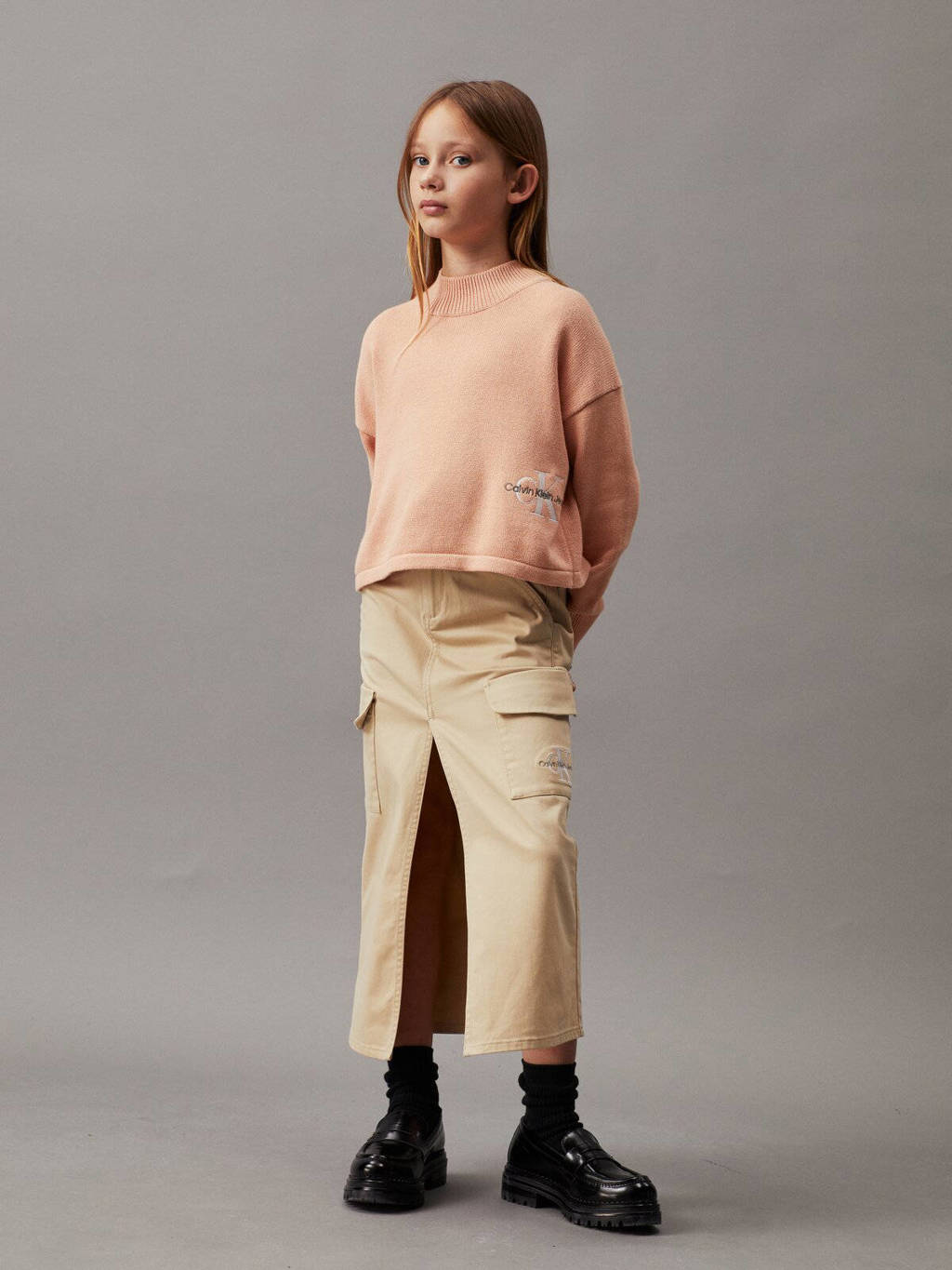 Calvin Klein trui perzik
