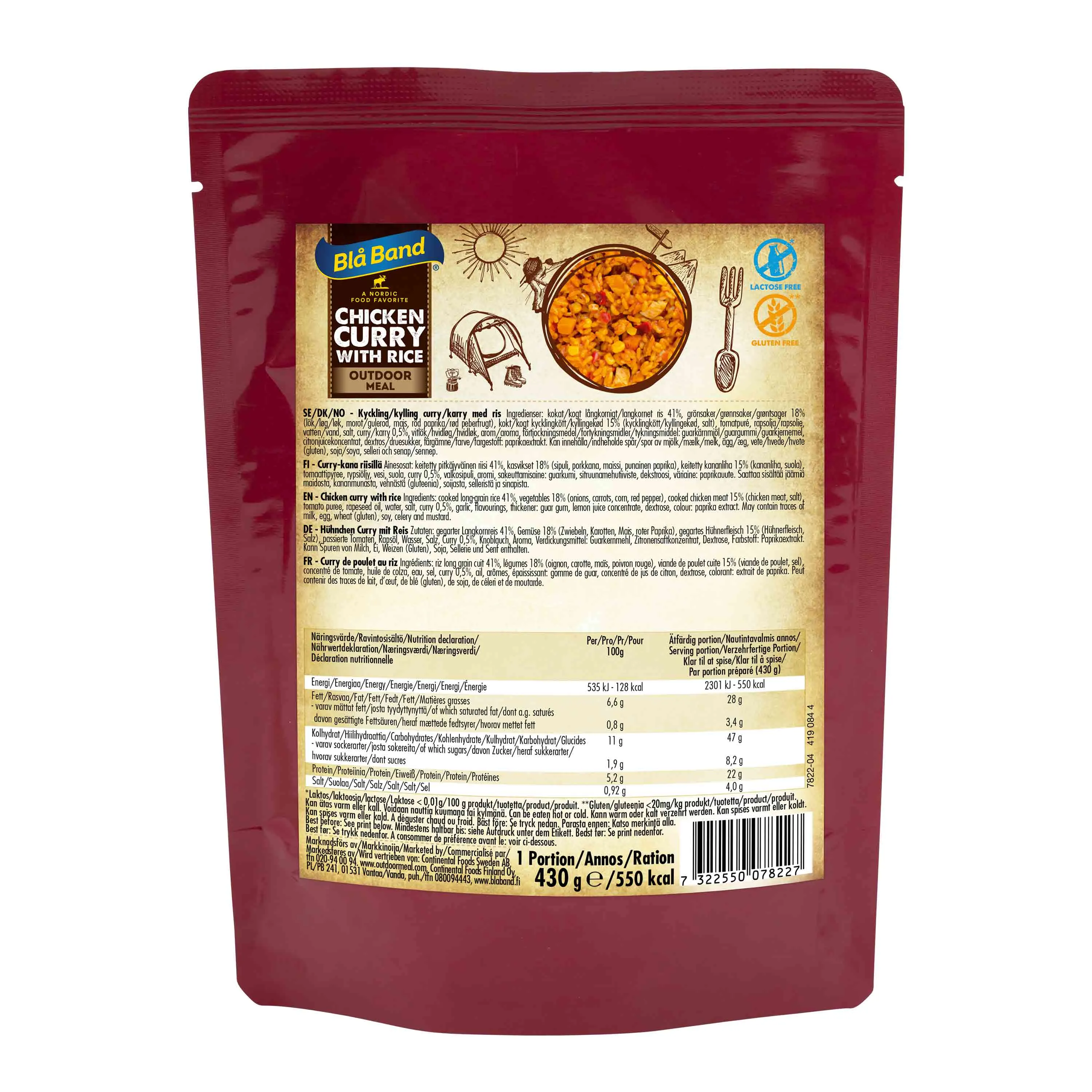 Bla Band -  Curry-Hühnchen mit Reis