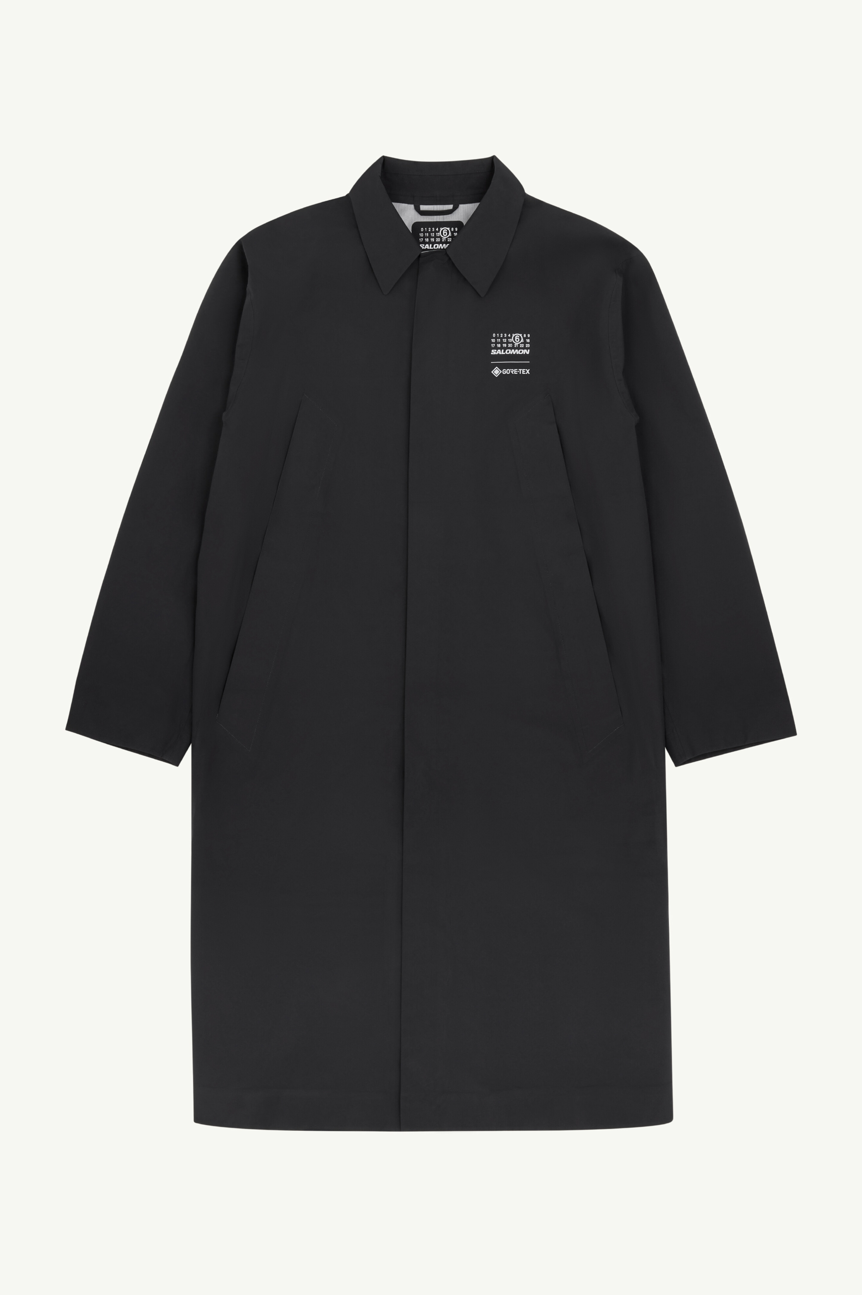 Trench-coat GORE-TEX MM6 x Salomon Noir