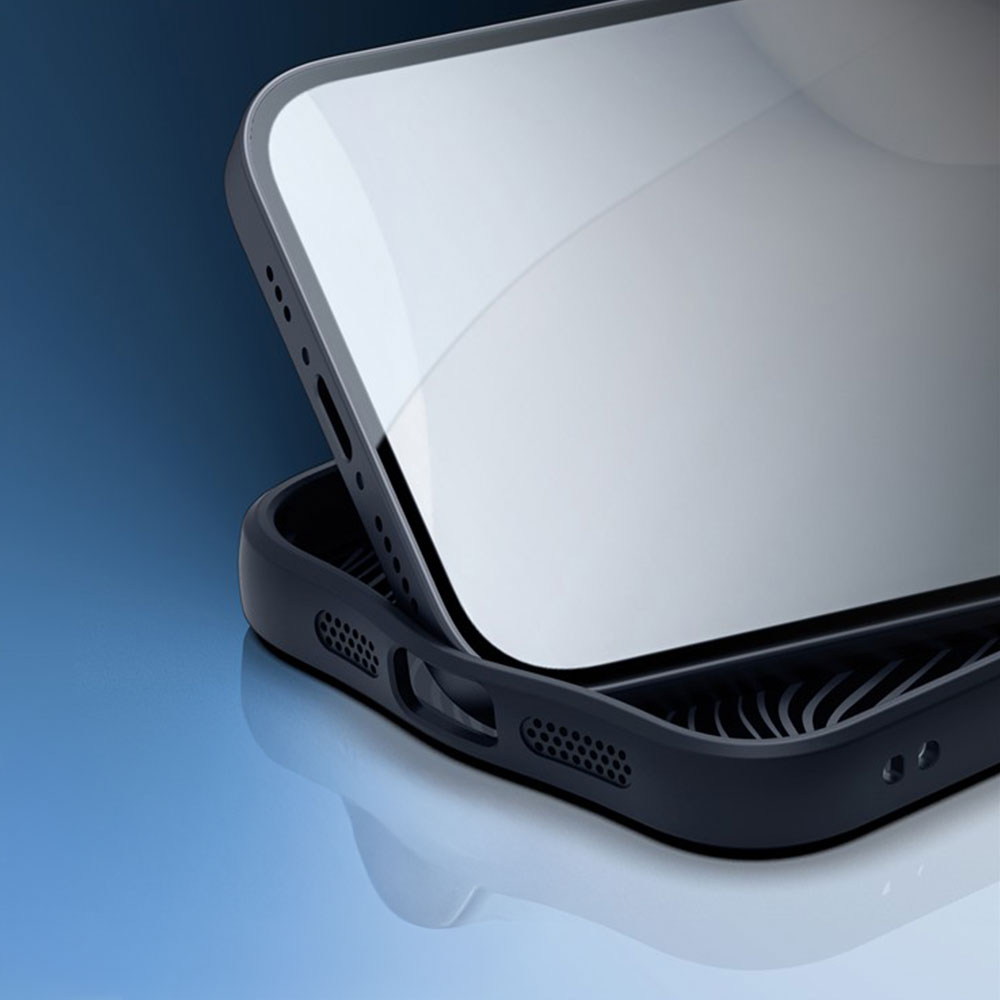 iPhone 16e MagSafe Hybrid Hardcase Hülle TPU Bumper   Kunststoff Rückseite mit Kameraschutz - Schwarz / Transparent