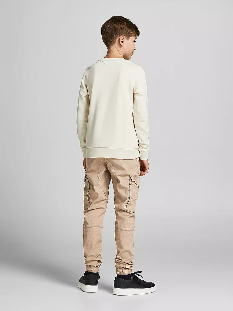 JACK & JONES Jungen Cargohose JPSTPAUL JJFLAKE beige
