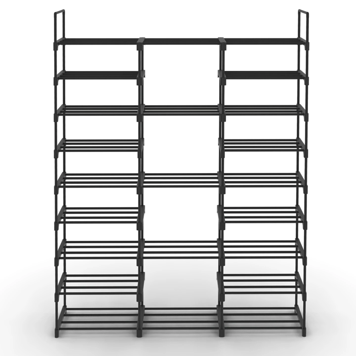 Etagère range chaussures 50 paires modulable maxi capacité noire