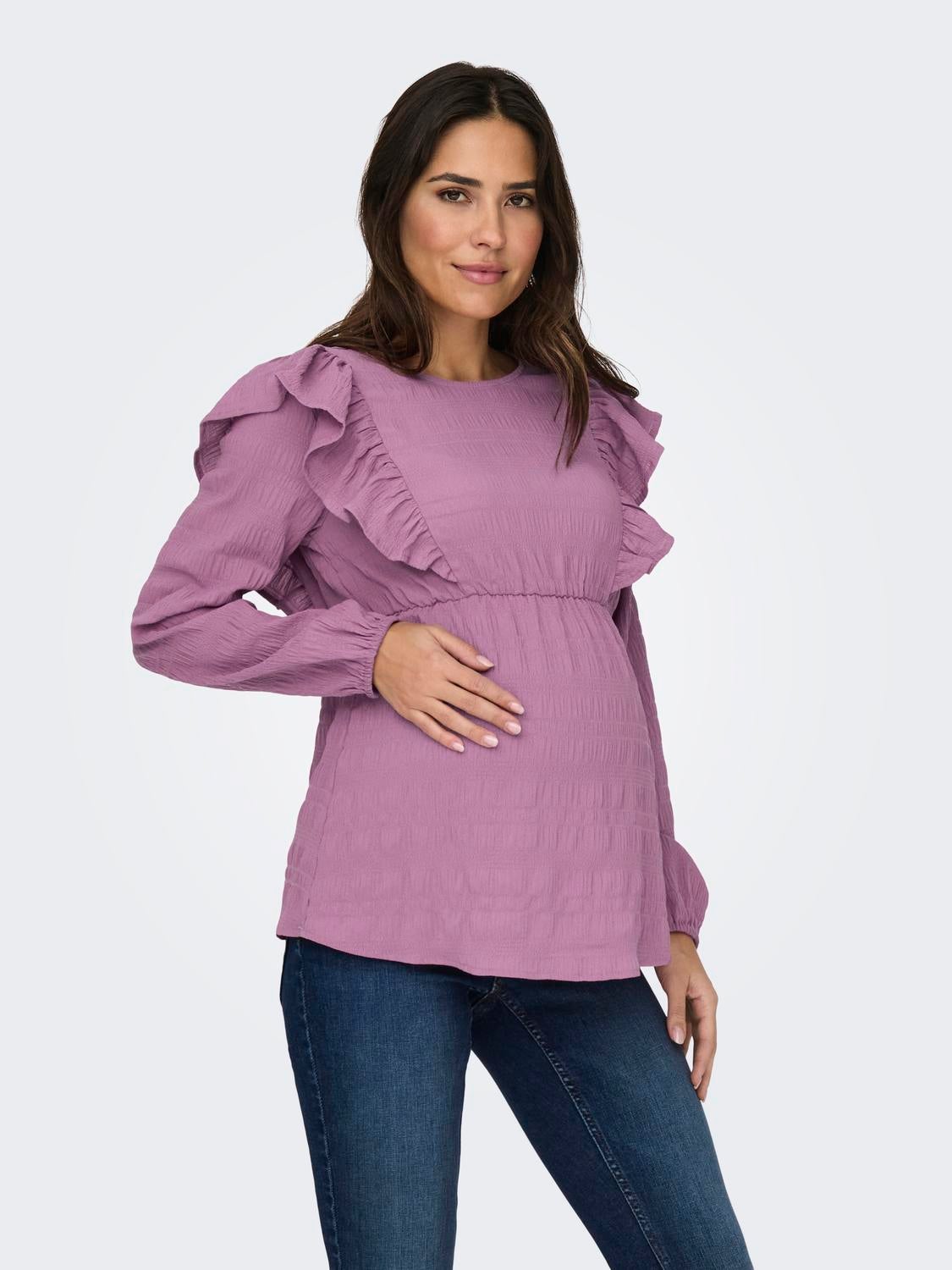 OLMDALLORA Top Rose Brown