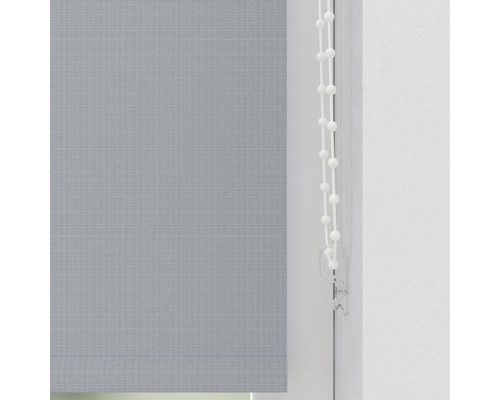 Soluna verduisterend rolgordijn D8, lichtgrijs structuur, 60x190 cm