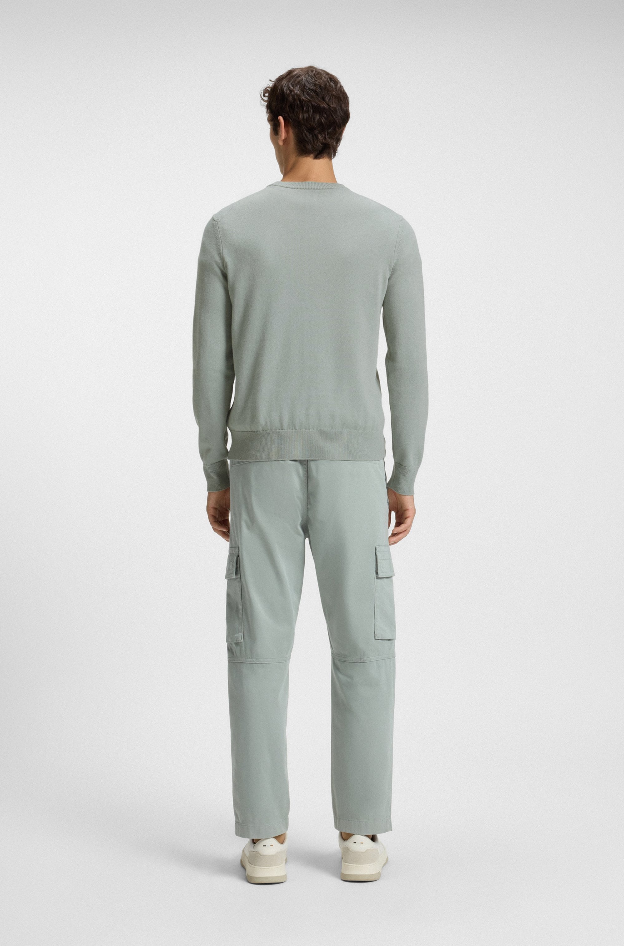 BOSS ORANGE Strickpullover »Kanovano«, mit Rundhalsausschnitt