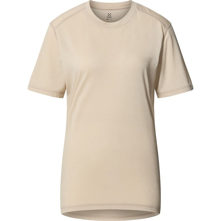 Haglöfs Kaise Wool Tee Women Chalk Beige