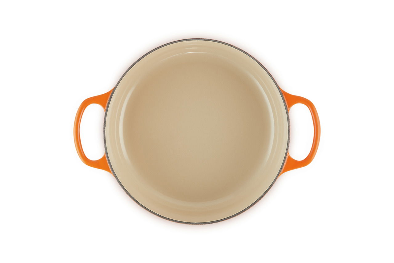 LE CREUSET Gourmet Bräter 24cm Ofenrot SIGNATURE