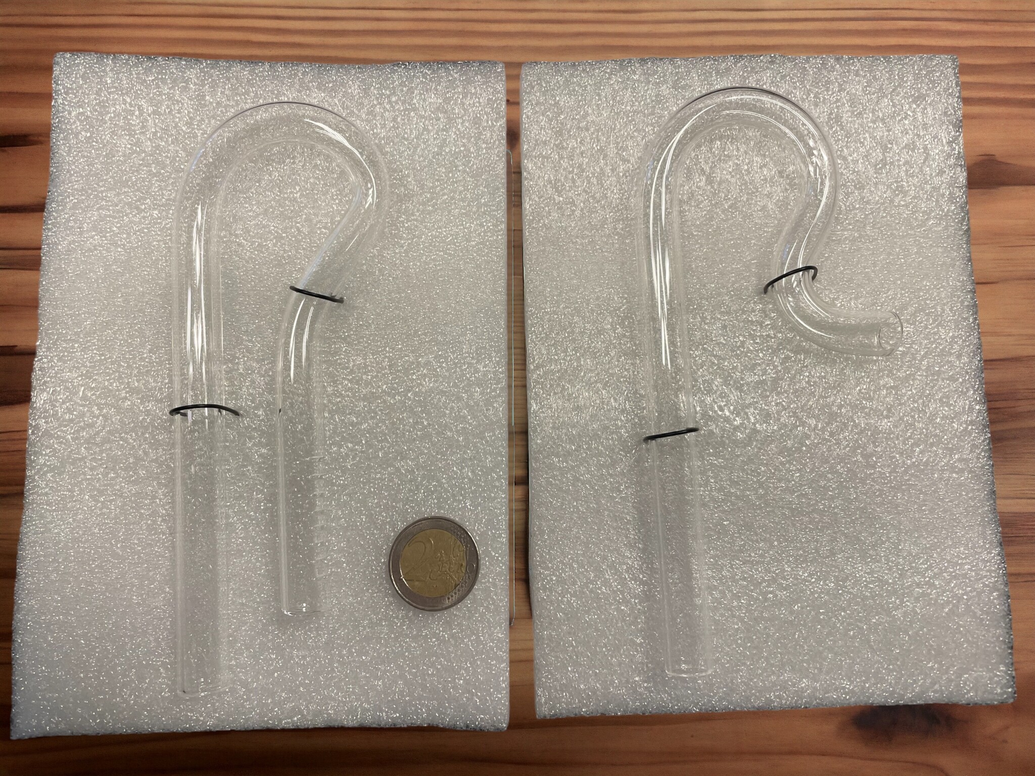 AquastoreXL Glazen in out set 12mm Lily