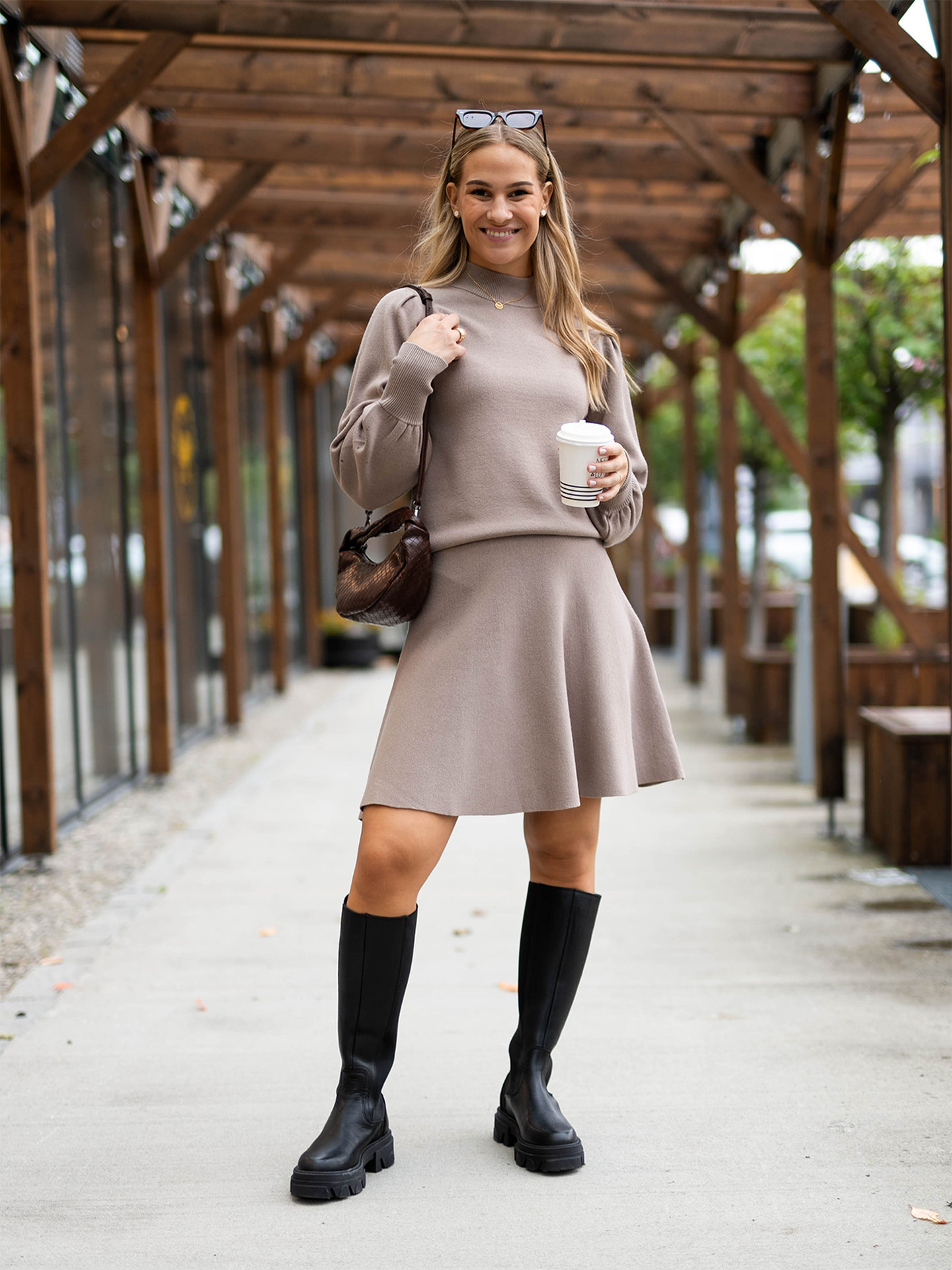 Fonny High Waisted Skirt
