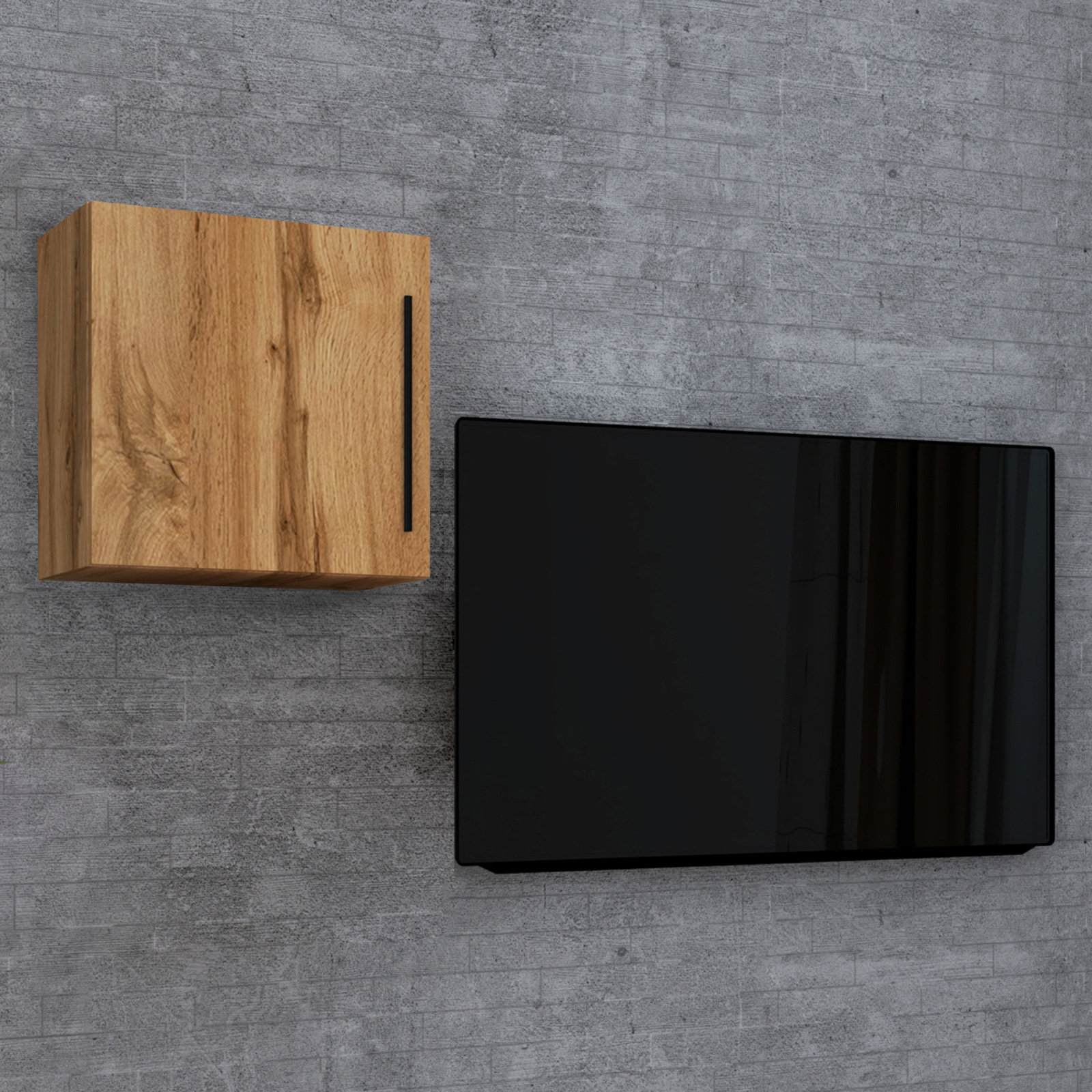 Schrank ARILA M - Honig Eiche - 50 cm