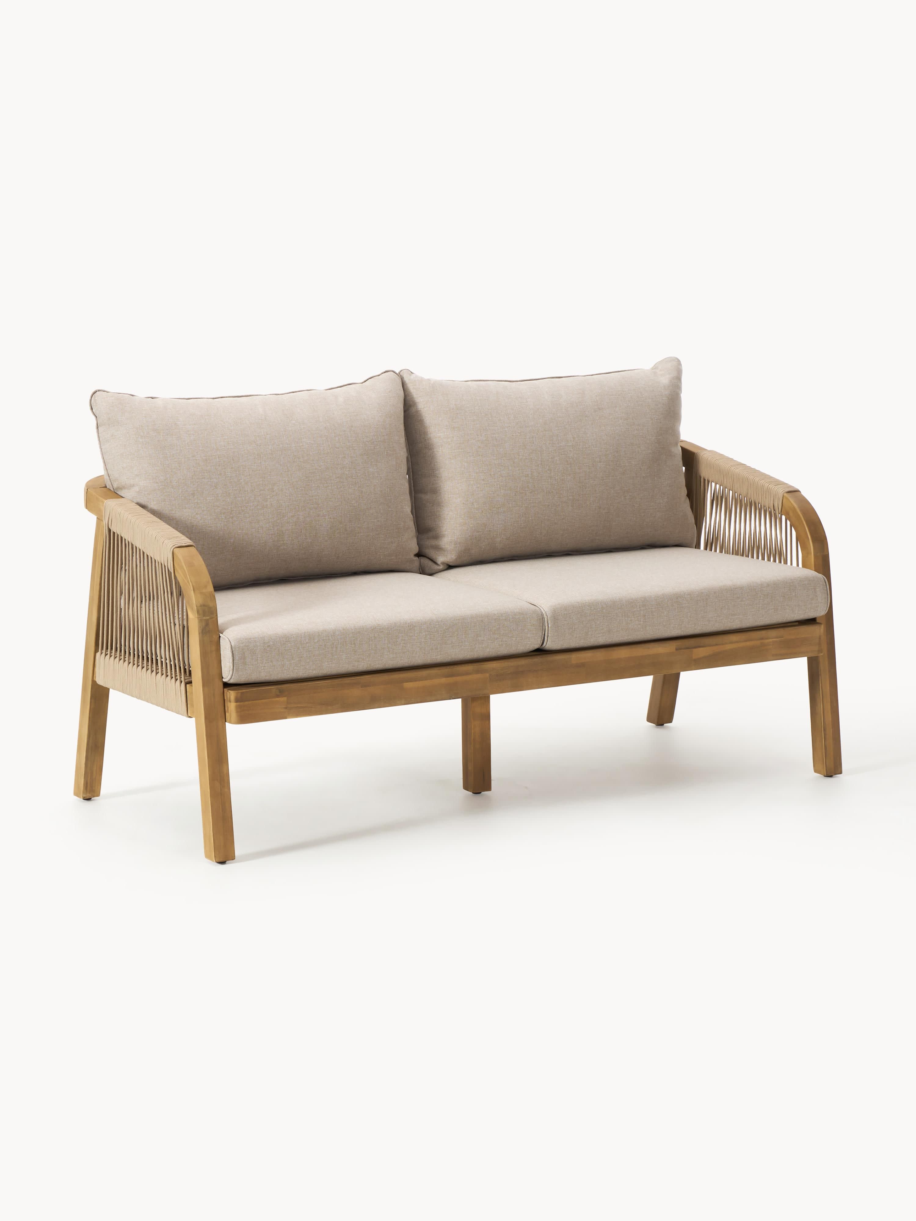 Tuin loungeset Lu van acaciahout, 4-delig