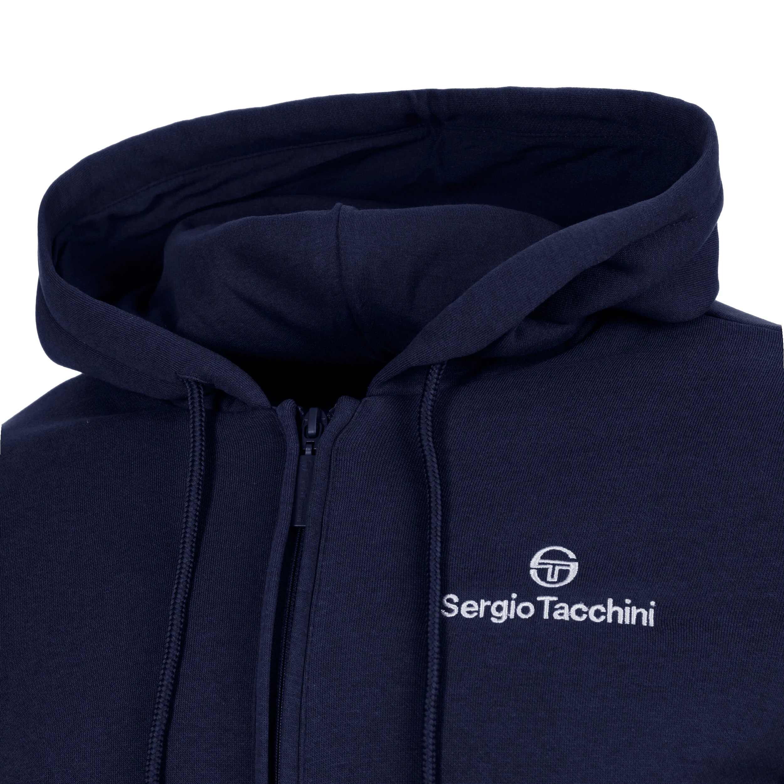 Sergio Tacchini Cipresso Gilet En Coton Hommes - Bleu