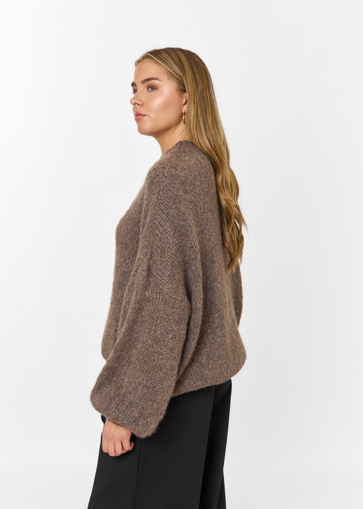 Fien trui taupe
