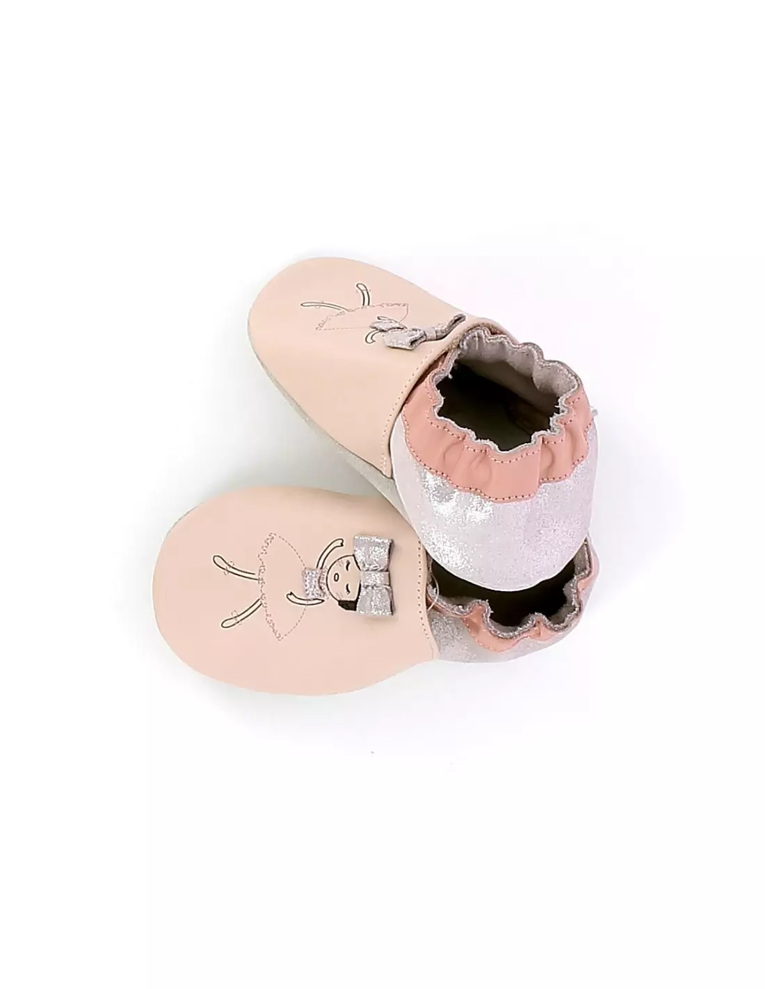 ROBEEZ BALLET PASSION - Chaussons Rose