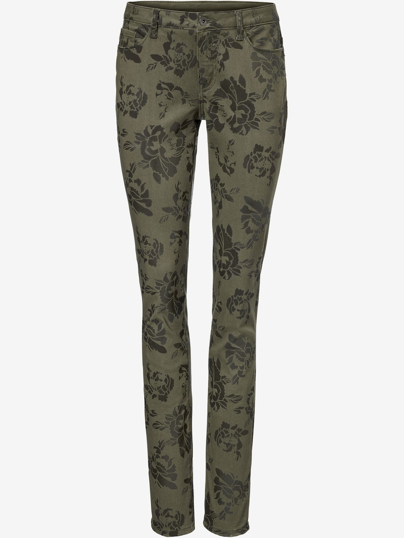 Pantalon imprimé coupe skinny