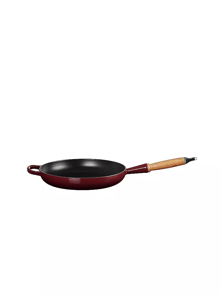 LE CREUSET Bratpfanne Signature 28cm Garnet dunkelrot
