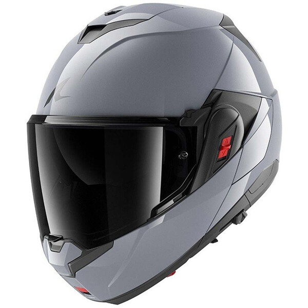 Shark - Casque Oxo Dark Shadow Gris brillant