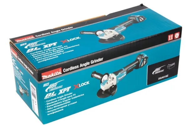 Makita DGA519Z - Vinkelkværn - ledningfri - 125 mm - intet batteri - 18 V - SOLO