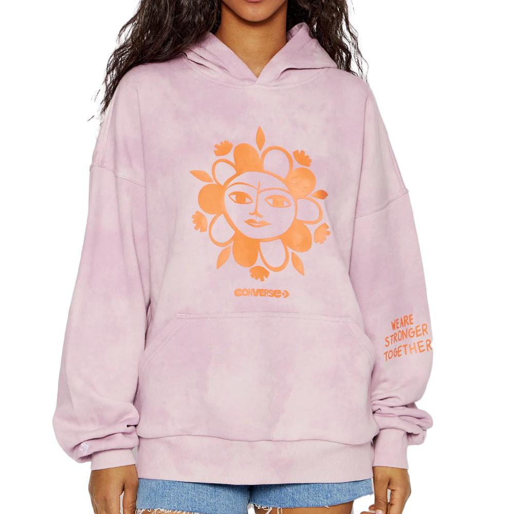 Converse Sweat Rose Femme Converse Whm Oversized