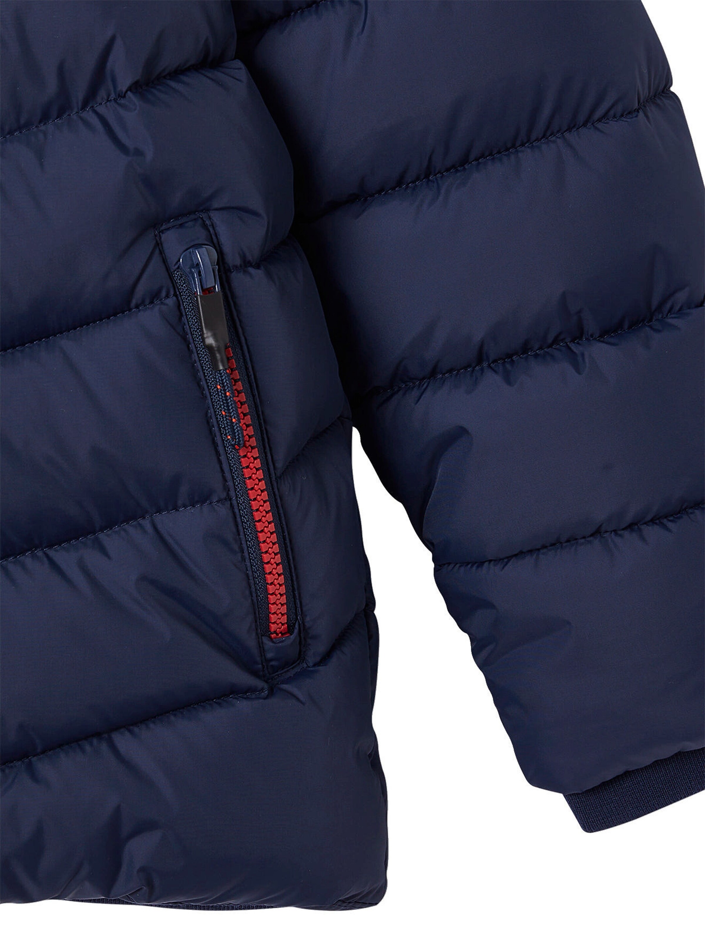 Vertbaudet Jungen Skijacke mit Fleecefutter und Recycling-Polyester marine