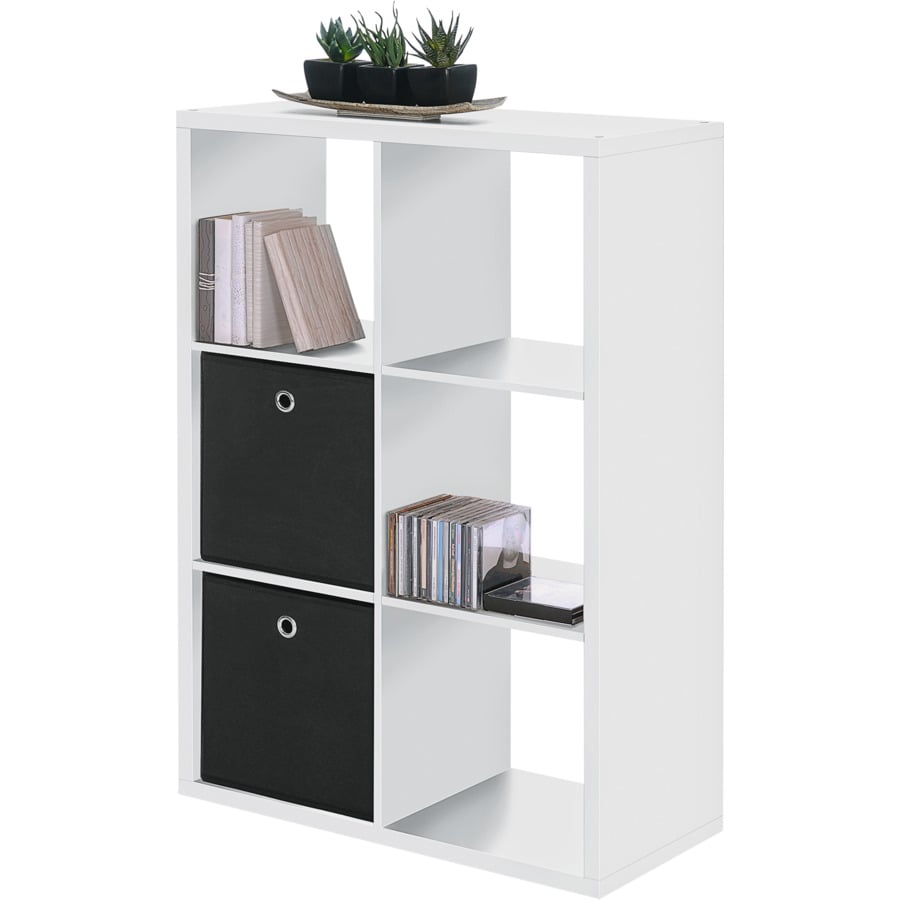 Regal Max Dekor 107 x 107 x 33 cm weiss