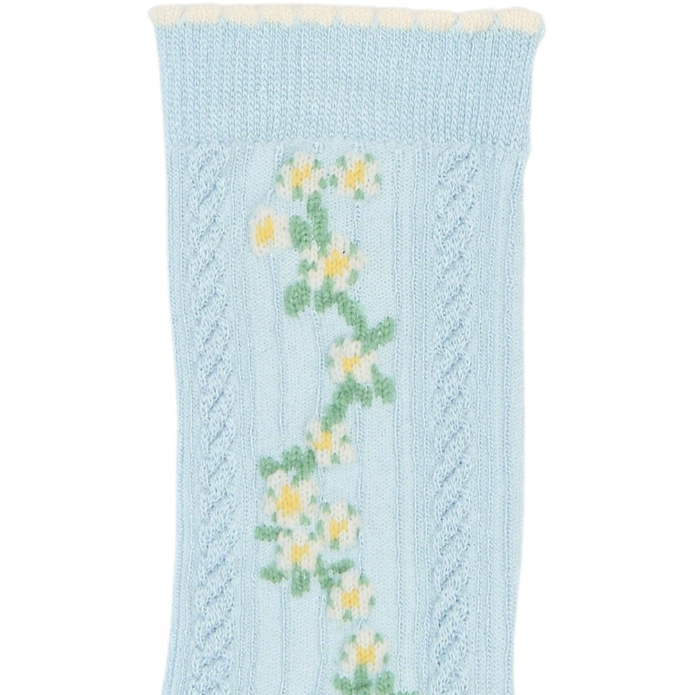 Køb minipop® Clear Sky Melda Bambus Strømpe