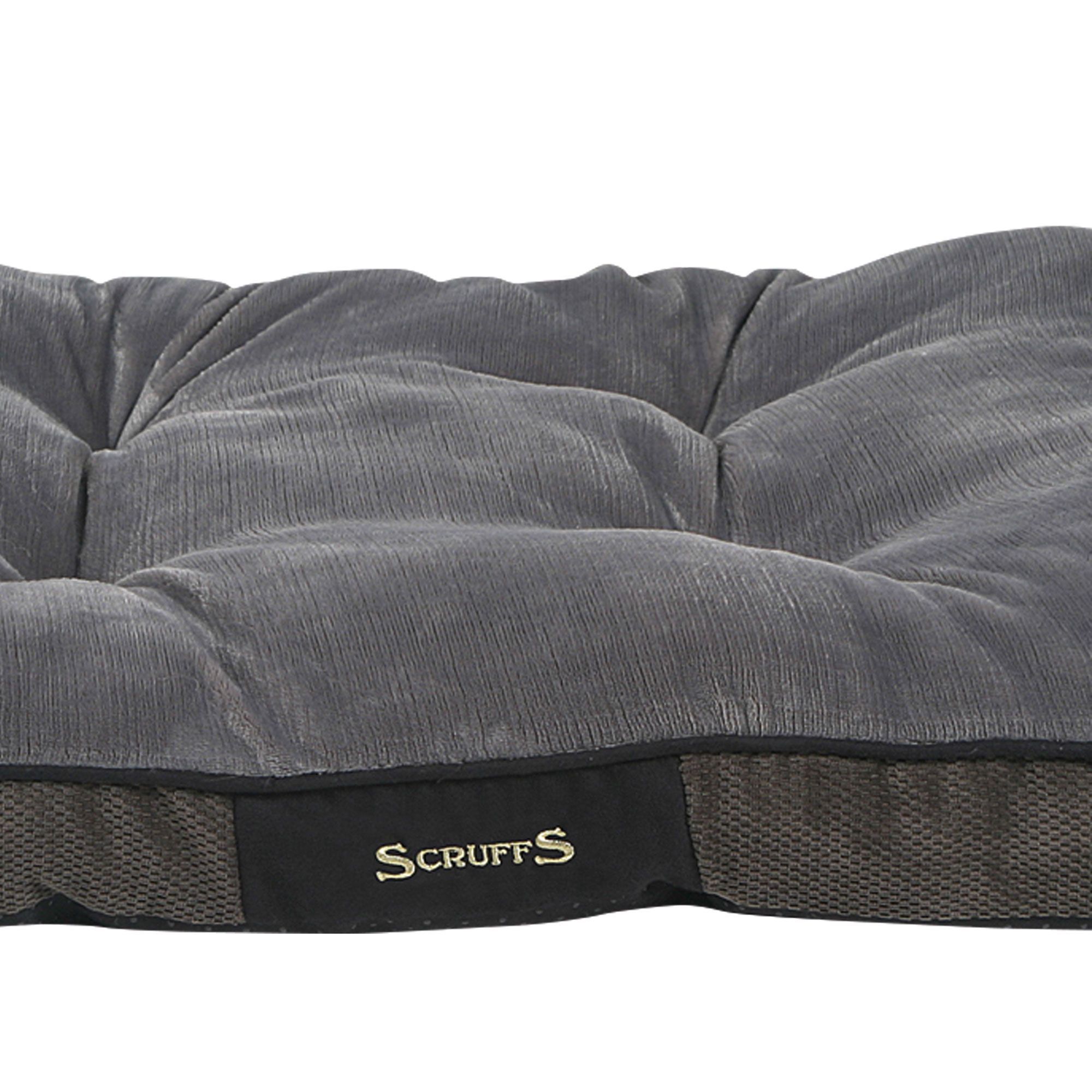 Hundekissen Scruffs® Chester - Graphite - besonders kuschelig und angenehm zum Liegen