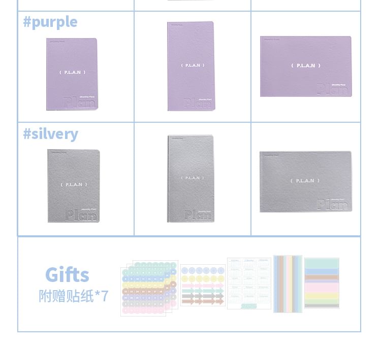 princesseria - A6 / A7 Scheduler (Verschillende ontwerpen)
