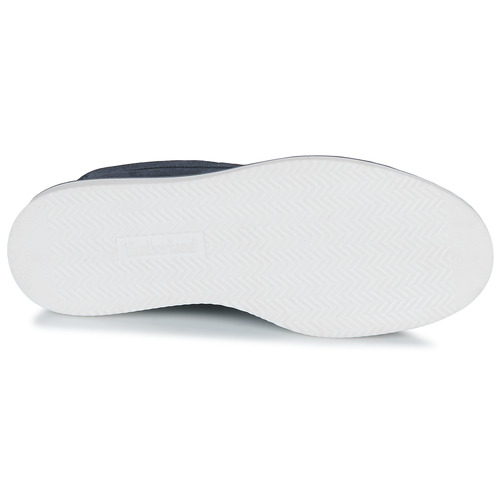 Timberland - NEWMARKET II LTHR BOAT - Marine / Blanc