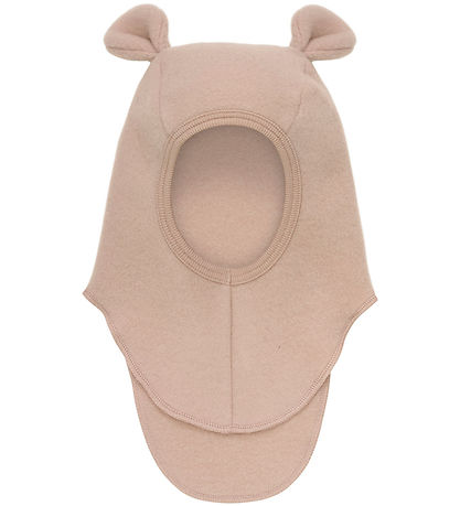 Huttelihut Elefanthue - Uldfleece - 1-lags - Mahogany Rose m. ?r