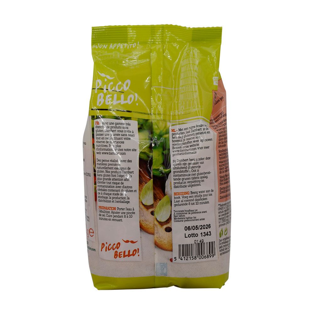 Damhert Spirelli Pasta glutenfrei