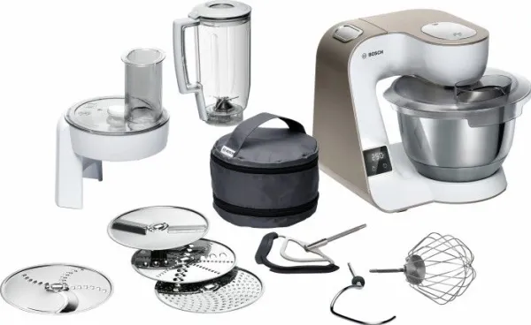 Bosch MUM5 MUM5XW20 - Køkkenmaskine - 1000 W - hvid