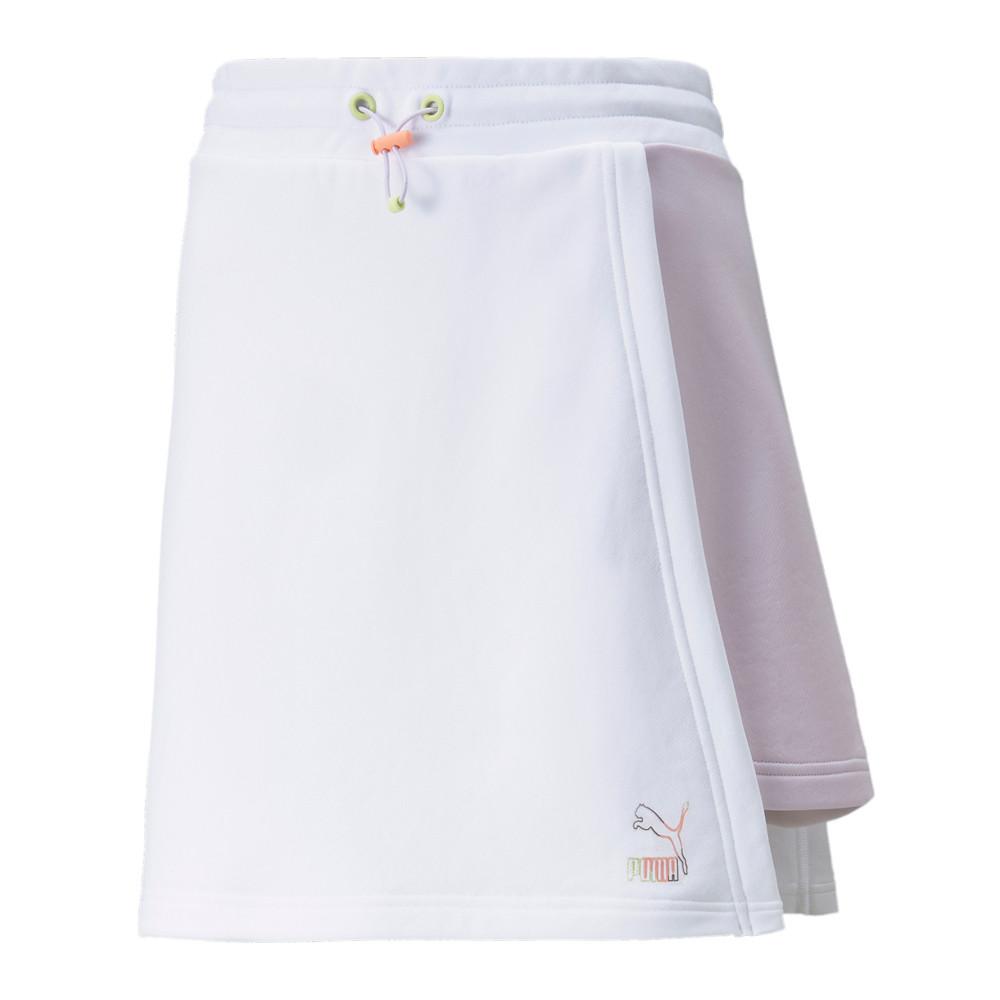 Puma Jupe Blanc/Mauve Femme Puma Puma Mis Skirt
