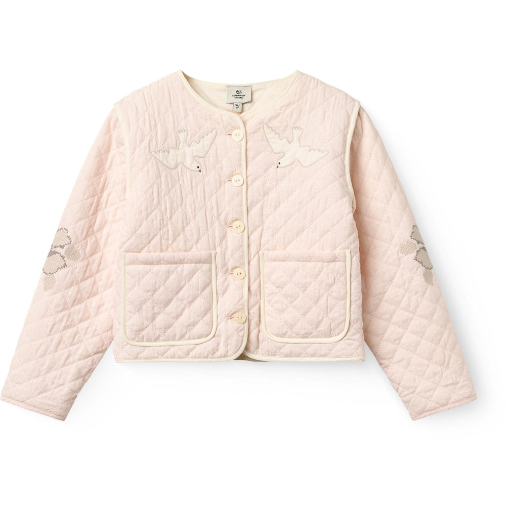 Køb COPENHAGEN COLORS Dusty Rose Comb. Quiltet Jakke