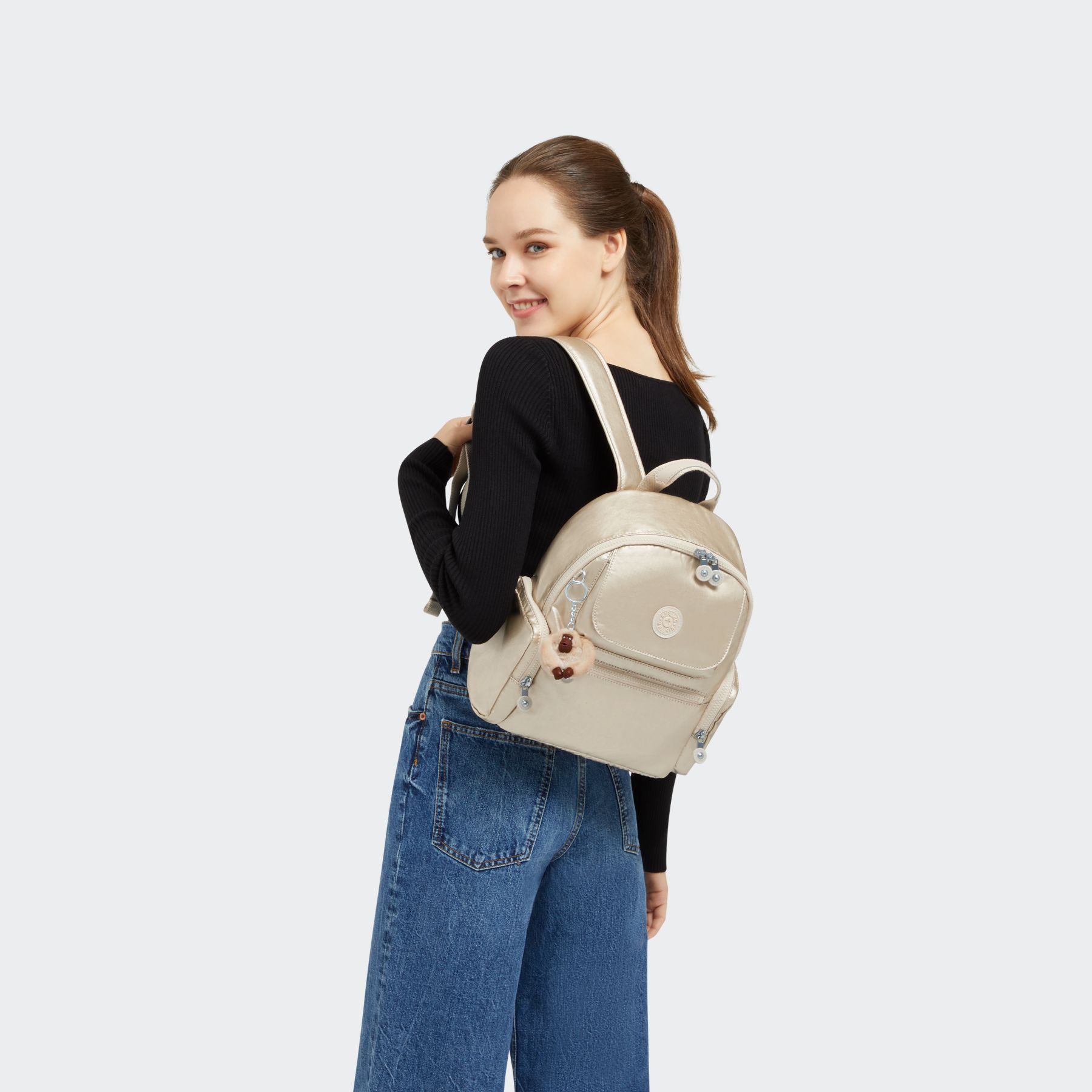 MATTA Petit Sac à Dos - Starry Gold Metallic
