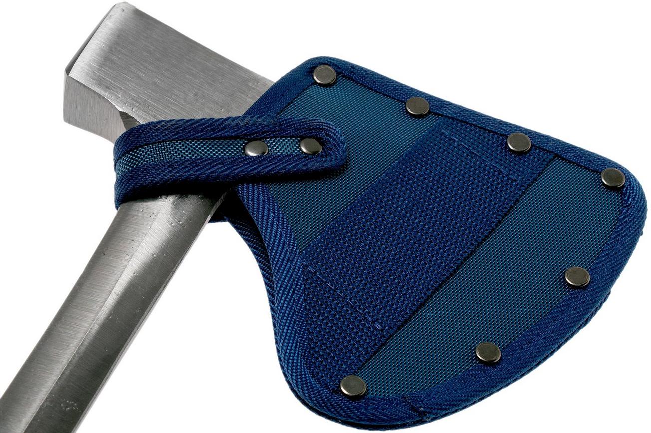 Estwing Camper's bijl E44A blauw met nylon foedraal