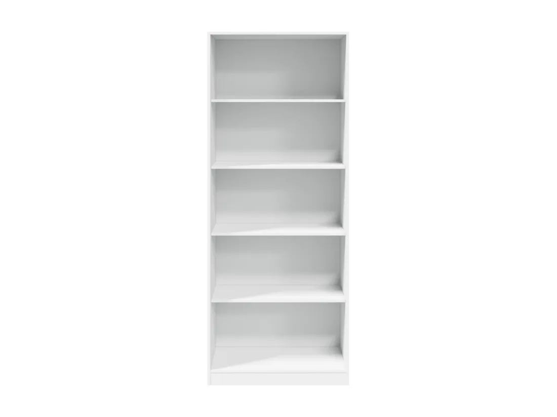 Garde-robe blanc 80x50x200 cm bois d'ingénierie