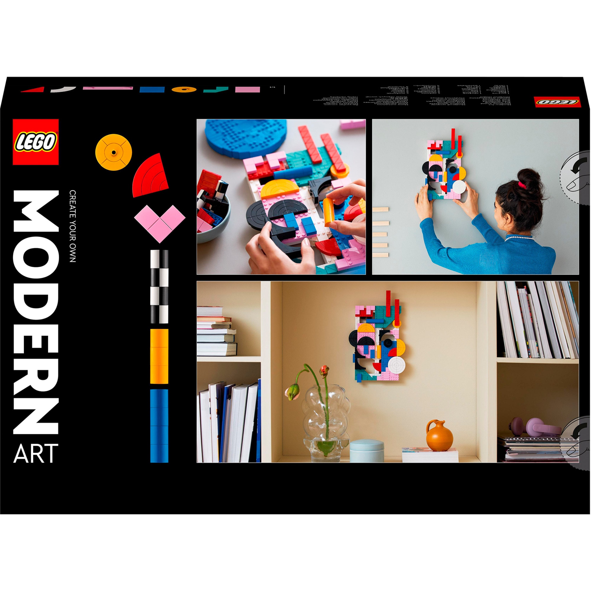 LEGO Konstruktionsspielzeug Art Moderne Kunst