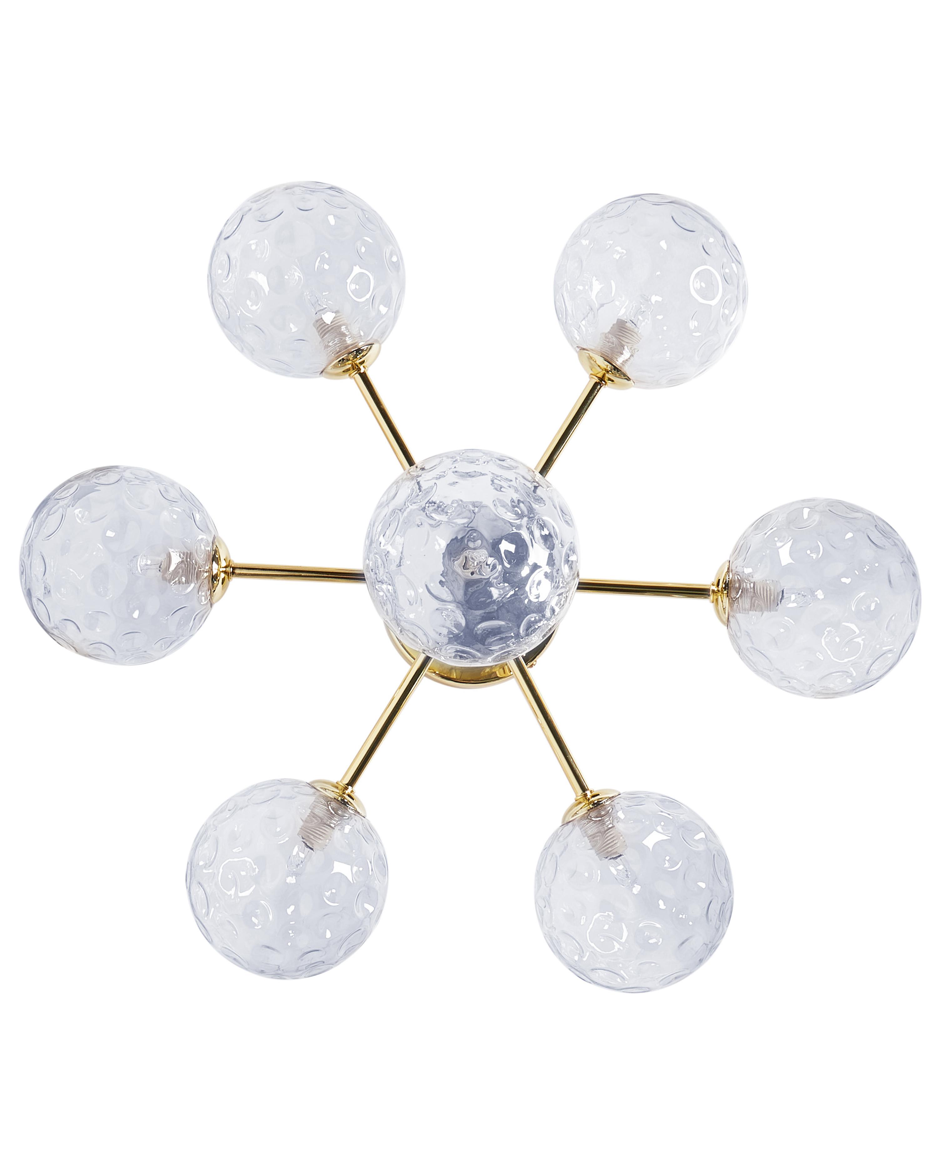 Plafondlamp ANADYR Glas Blauw