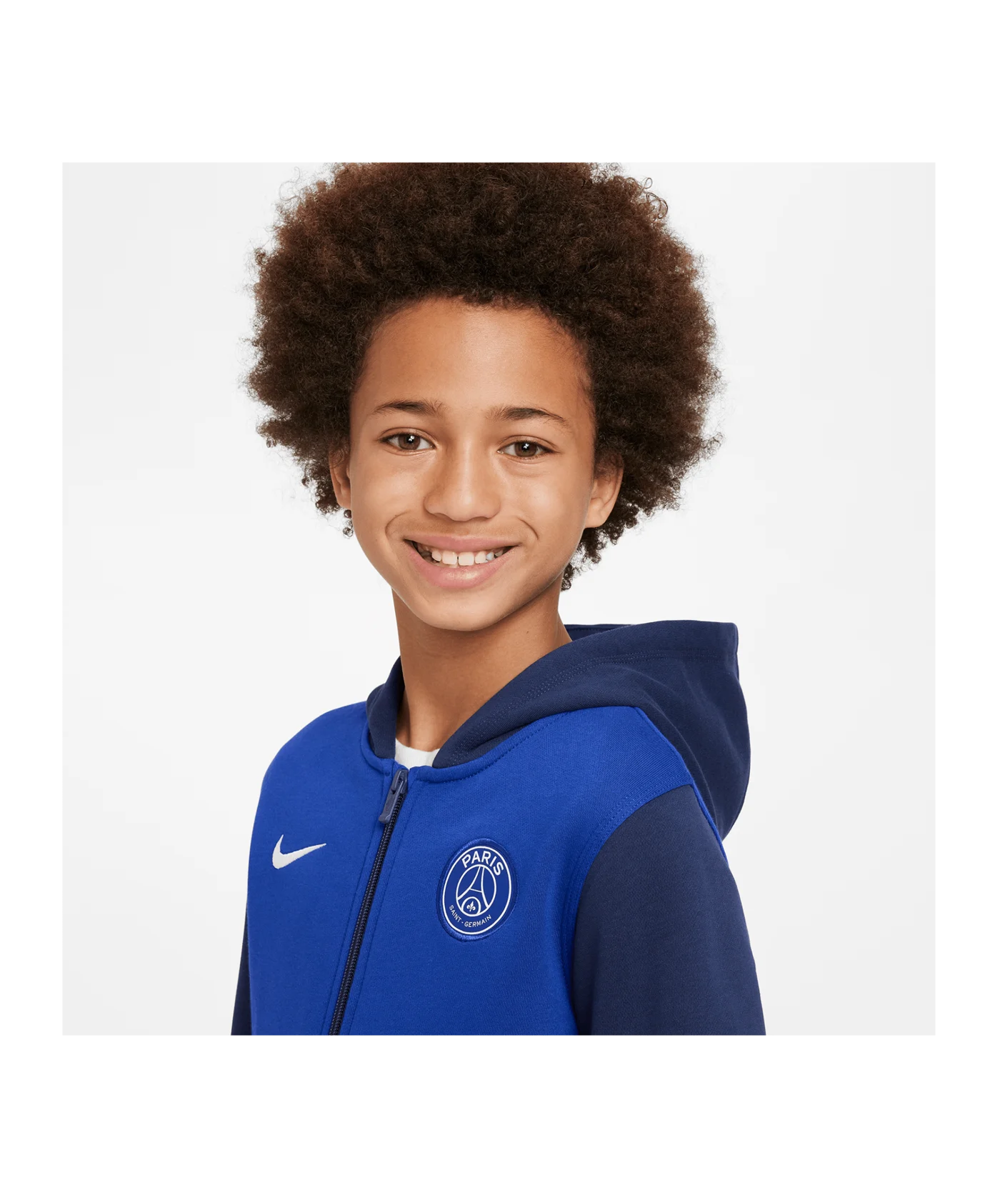 Nike Paris St. Germain Kapuzenjacke Kids Blau F417