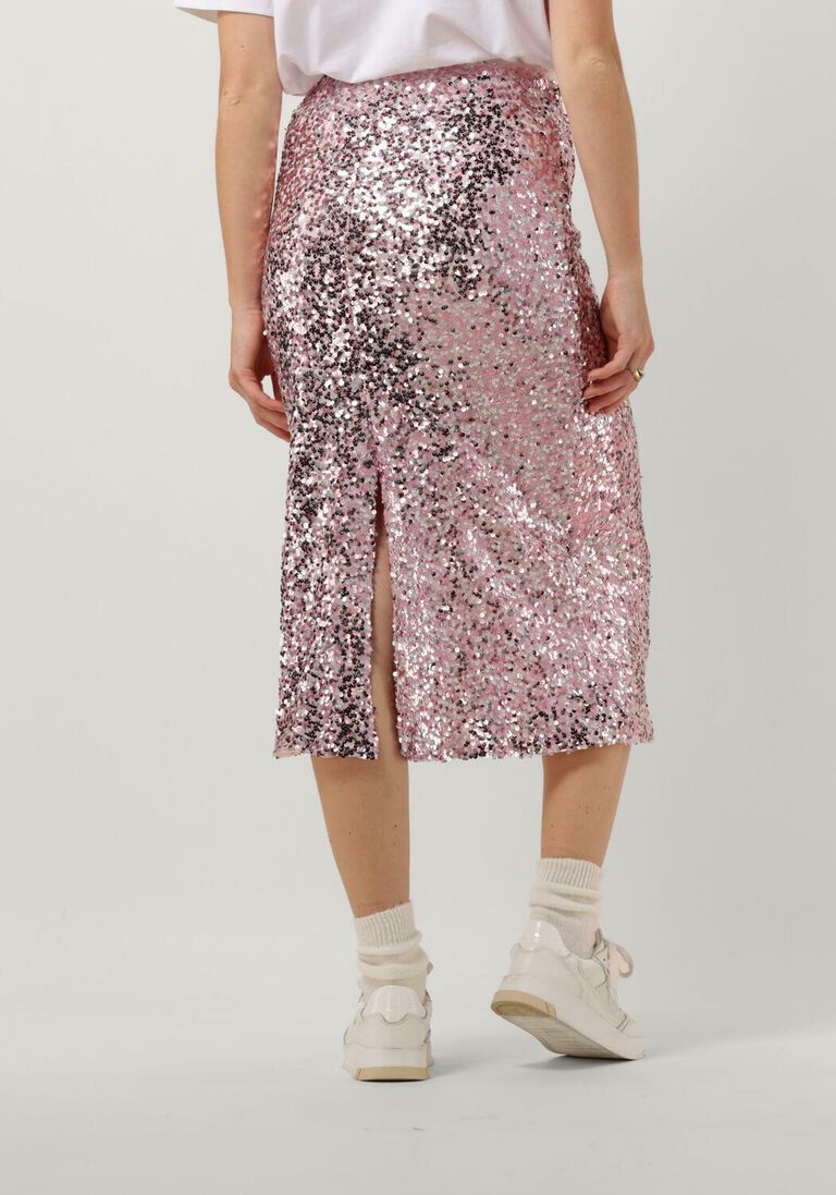 NEO NOIR roze neo noir midirok baira sequins skirt