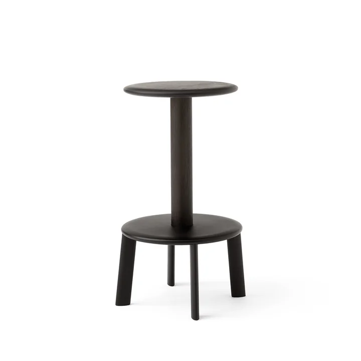 &Tradition - Massif AV39 Thekenhocker, Eiche dunkel gebeizt / warm black
