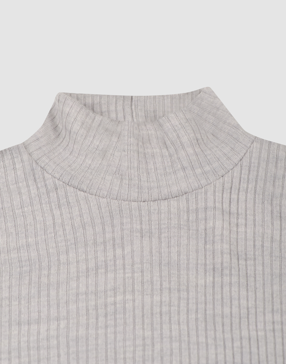 Shirt met hoge hals van merinwol voor kinderen