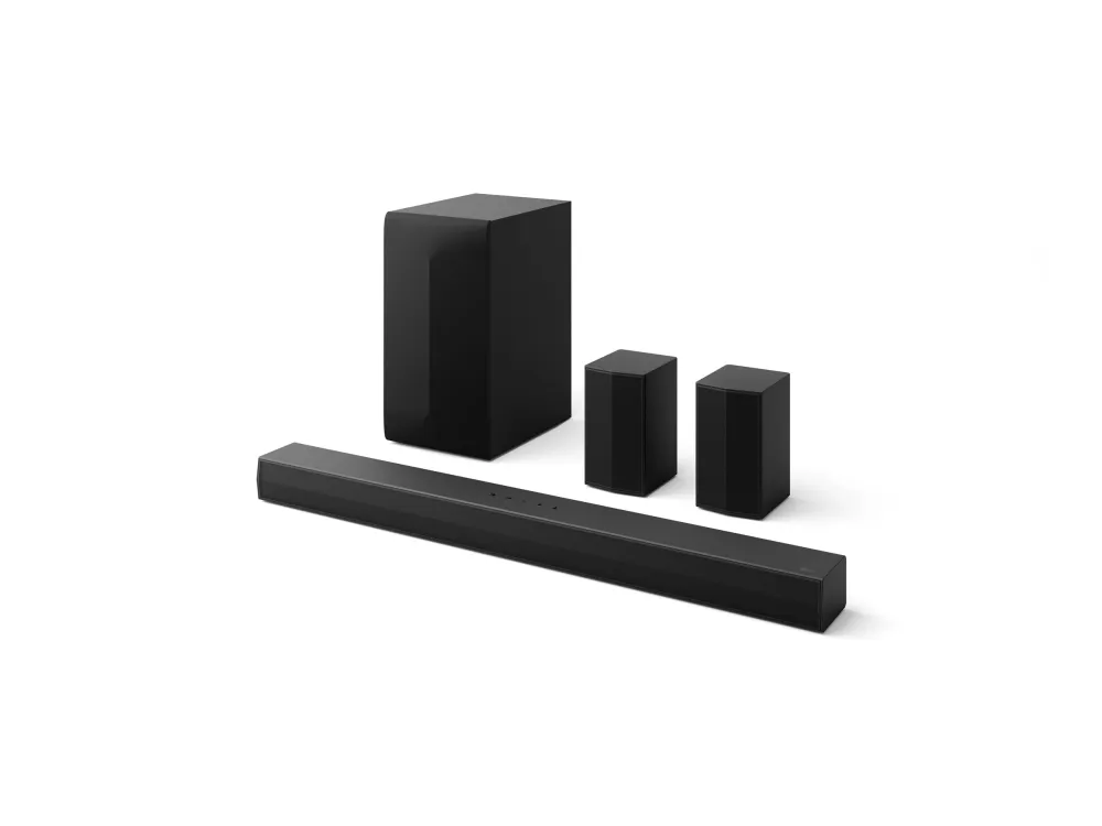 LG S60TR 5.1-kanals Lydbar-system Sort