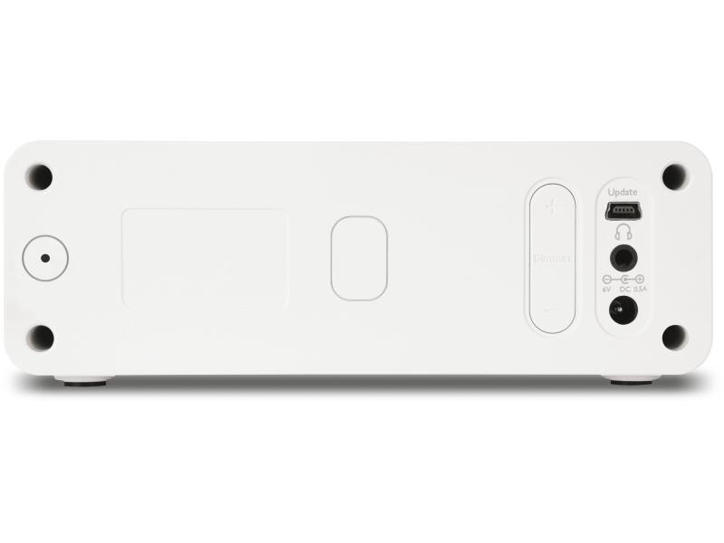 Technisat DigitRadio 51 Weiss DAB /UKW-Uhrenradio mit grossem LC-Display